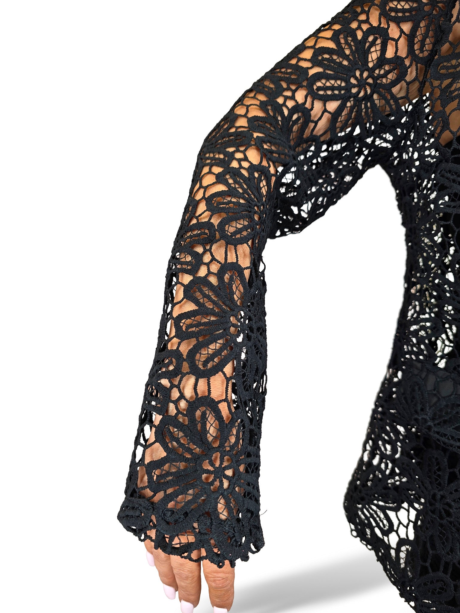 CONJUNTO GUIPUR BLAZER SHORT
