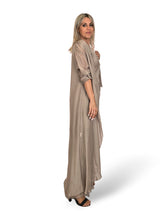 VESTIDO CAPA SEDA DESHILACHADO