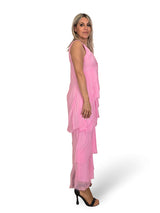 VESTIDO CAPA SEDA DESHILACHADO