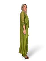 VESTIDO CAPA SEDA DESHILACHADO