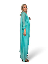 VESTIDO CAPA SEDA DESHILACHADO