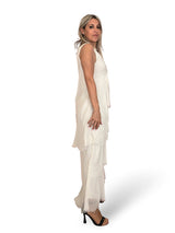 VESTIDO CAPA SEDA DESHILACHADO