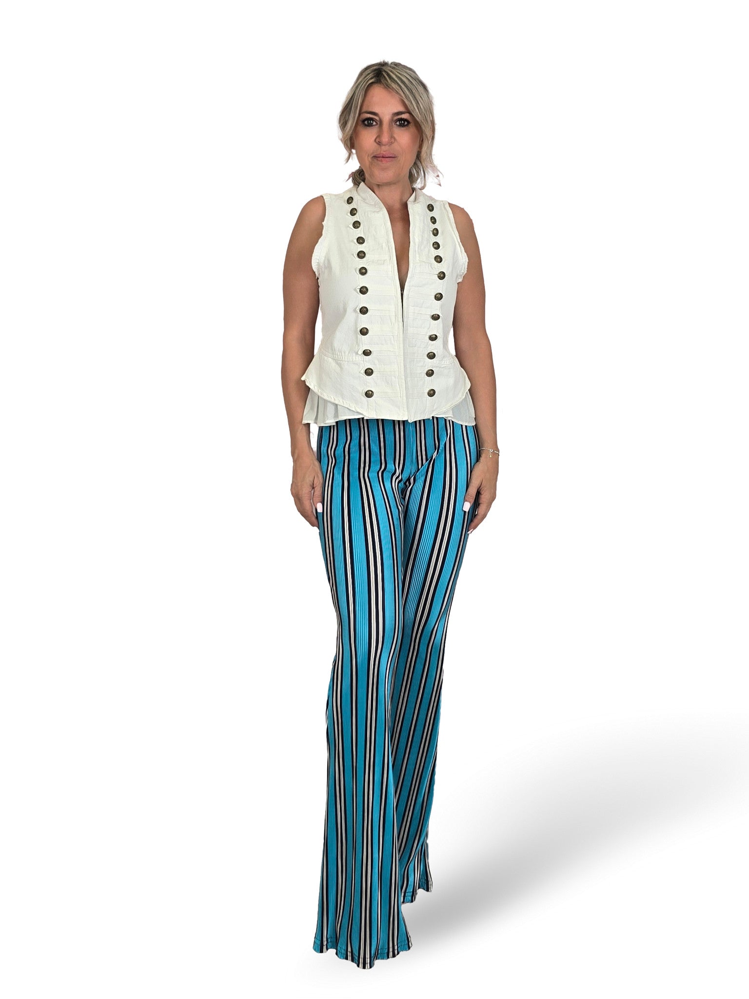 PANTALON PLISADO RAYAS JOT