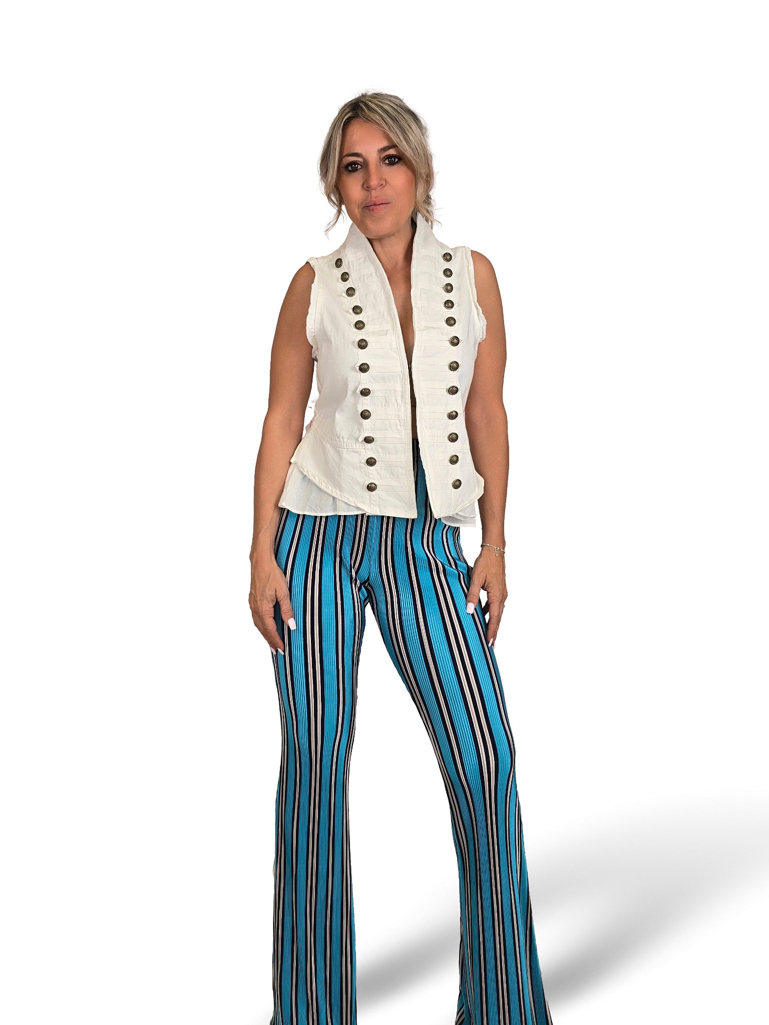 PANTALON PLISADO RAYAS JOT