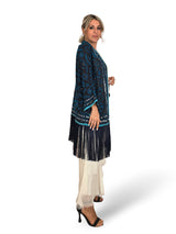 KIMONO CORTO BORDADO FLECOS JOT