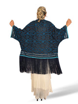 KIMONO CORTO BORDADO FLECOS JOT