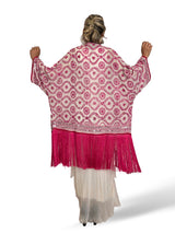 KIMONO CORTO BORDADO FLECOS JOT