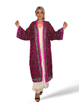 Kimono longo bordado