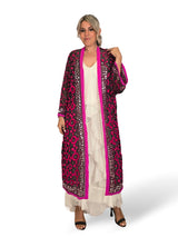 Kimono longo bordado
