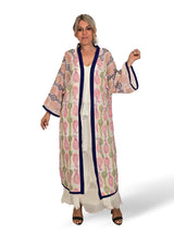 Kimono longo bordado