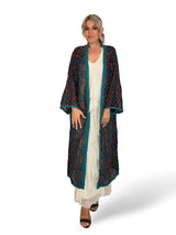 Kimono longo bordado
