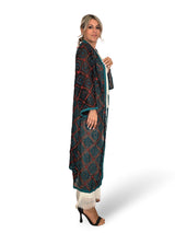 Kimono longo bordado