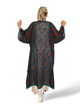Kimono longo bordado