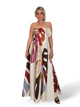 ROBE À BRETELLES IMPRIMÉ FLORAL