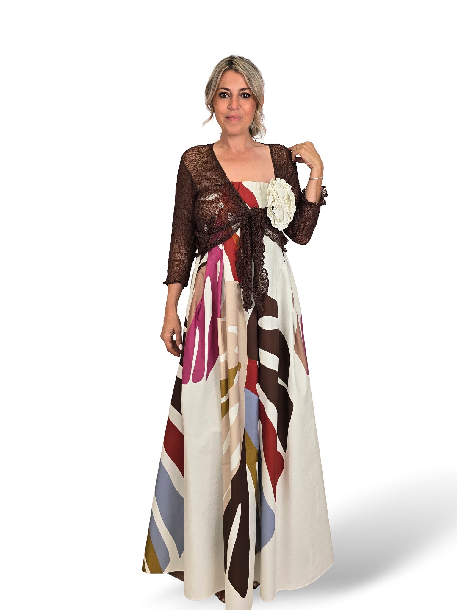 ROBE À BRETELLES IMPRIMÉ FLORAL