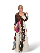 ROBE À BRETELLES IMPRIMÉ FLORAL