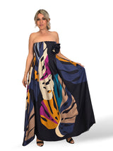 ROBE À BRETELLES IMPRIMÉ FLORAL