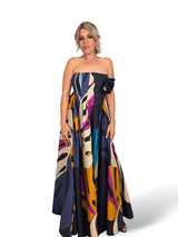 ROBE À BRETELLES IMPRIMÉ FLORAL
