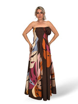 ROBE À BRETELLES IMPRIMÉ FLORAL