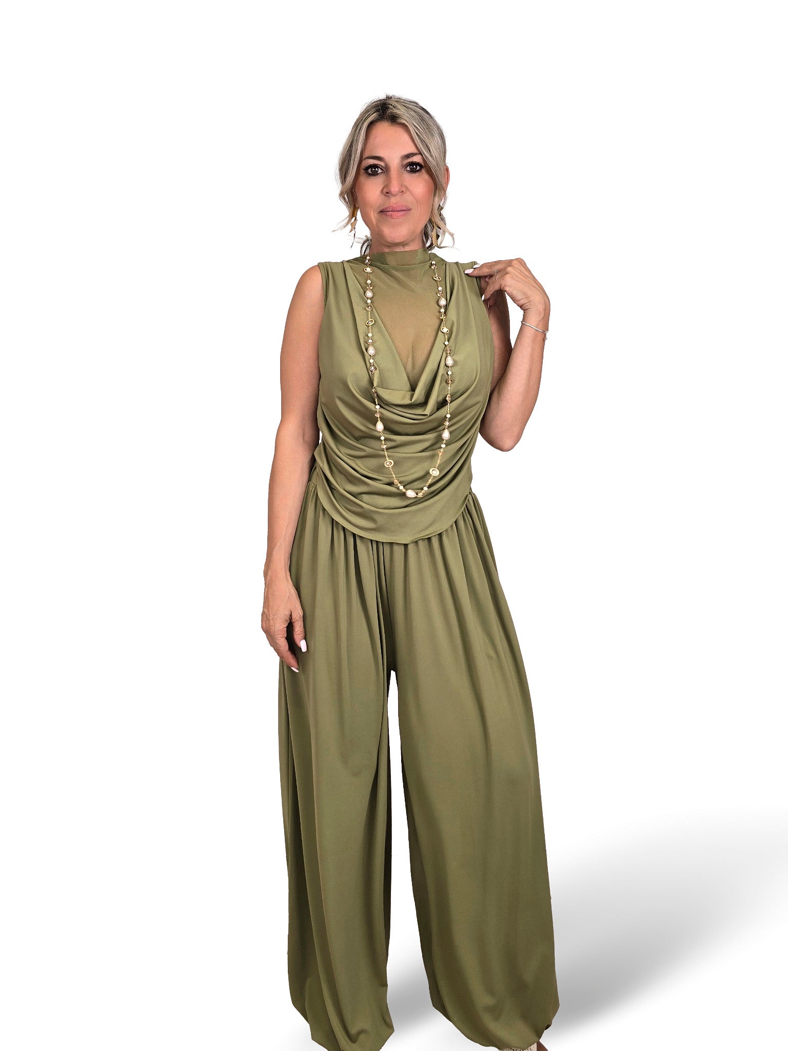 CONJUNTO GASA DRAPEADO ALADIN