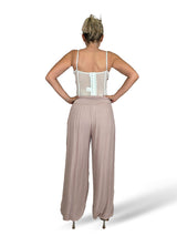 CORSET TUL BORDADO FLORES