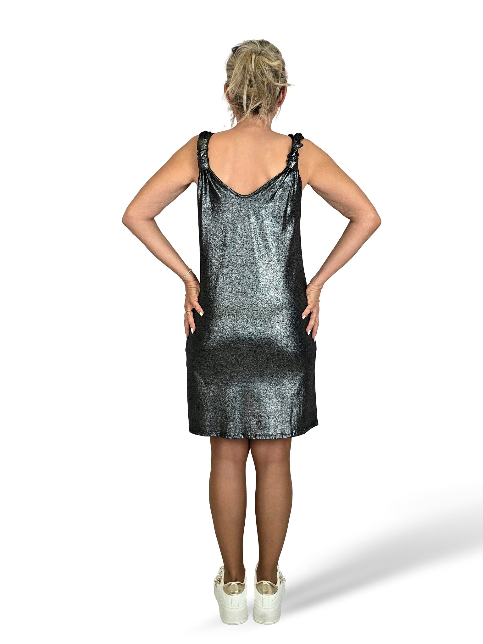 VESTIDO CORTO FANTASIA TIRANTES JOT