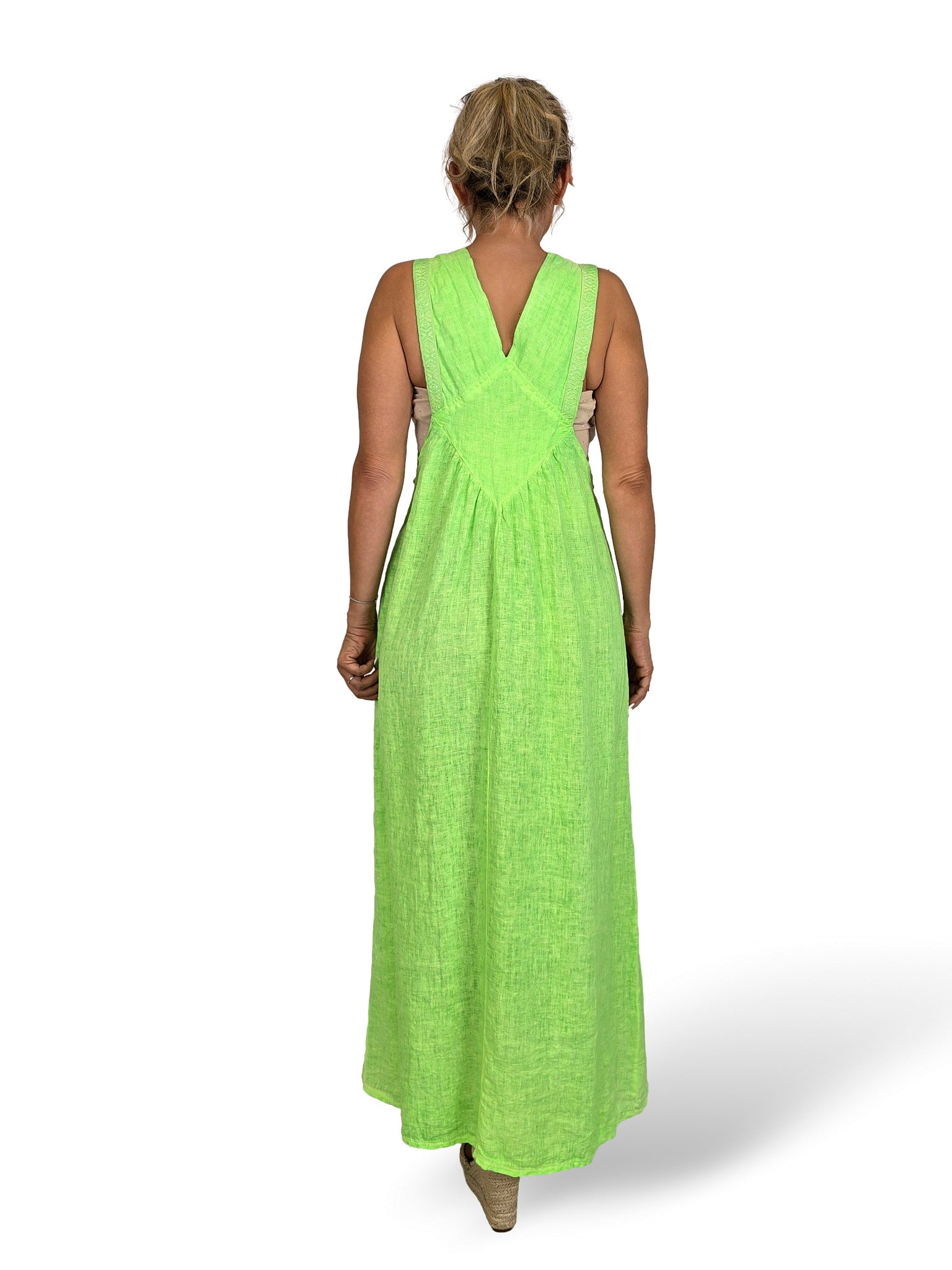 VESTIDO PICHI LINO FLUOR JOT