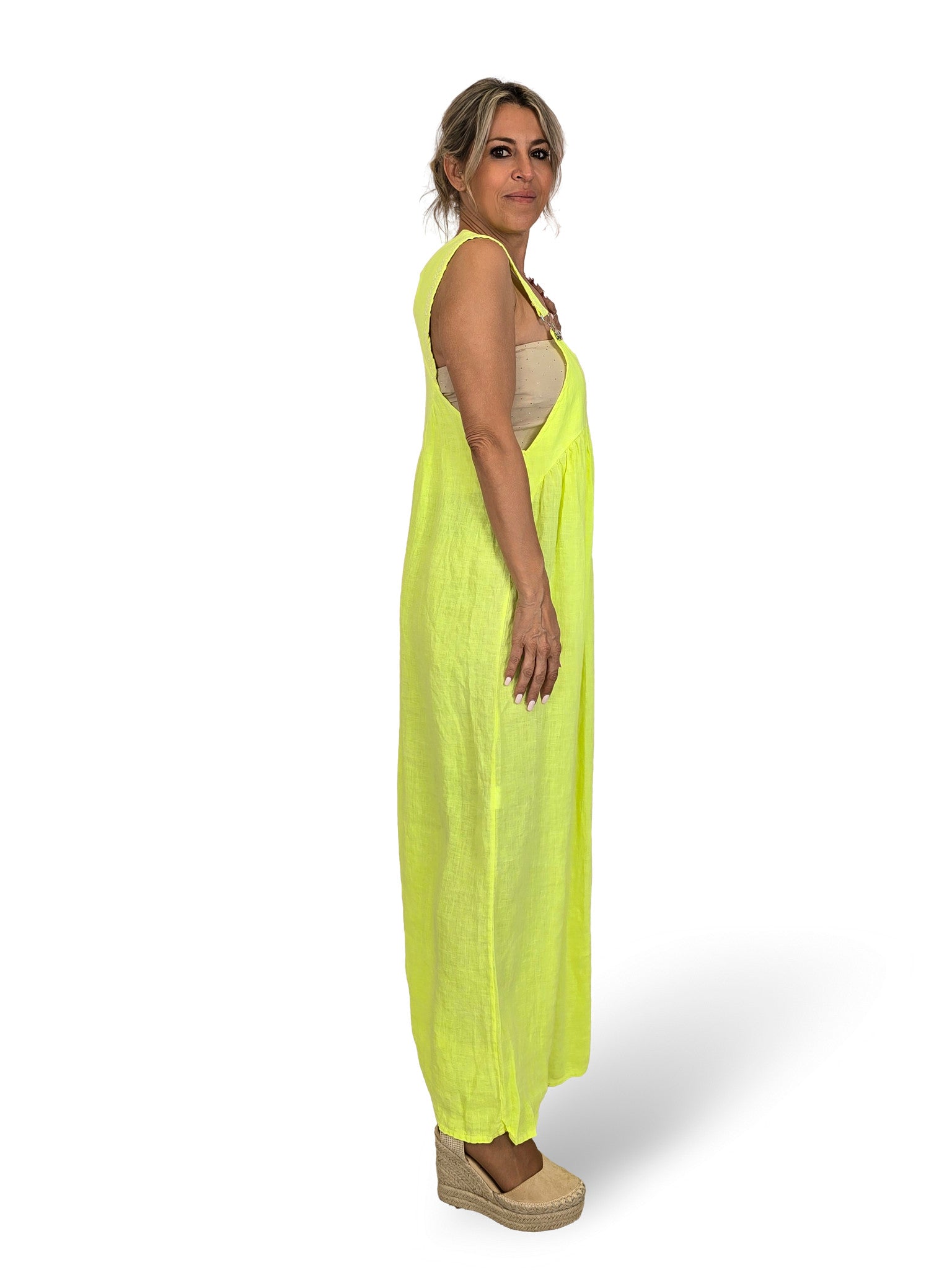 VESTIDO PICHI LINO FLUOR JOT