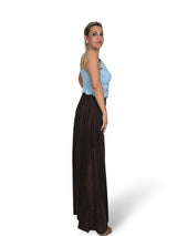SAIA CALÇA LARGA TENCEL GUARD CASTANHO