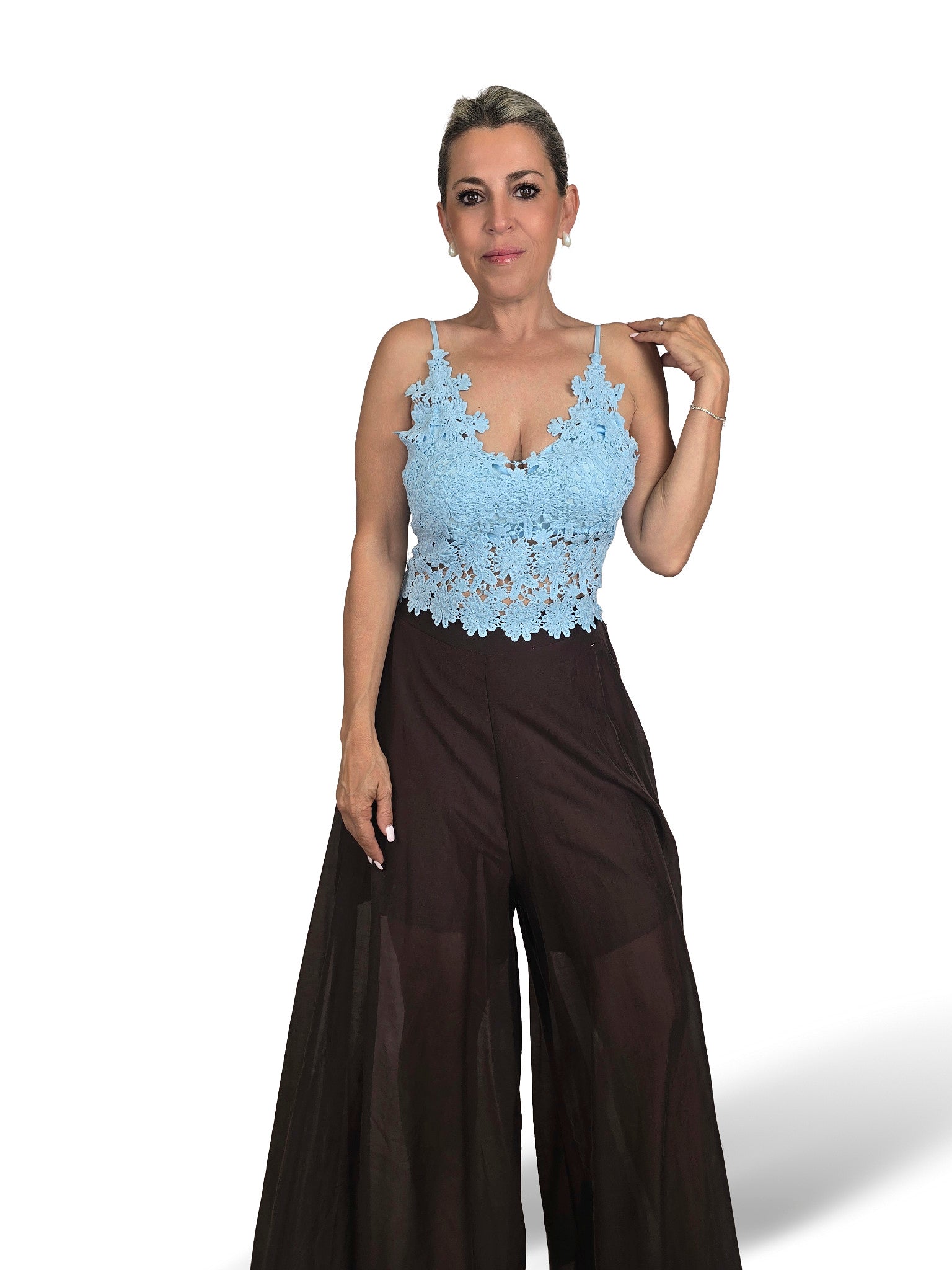 TOP BRALETTE DE RENDA LOIRA