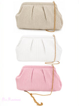 BOLSO CLUTCH TRENZADO POLIPIEL