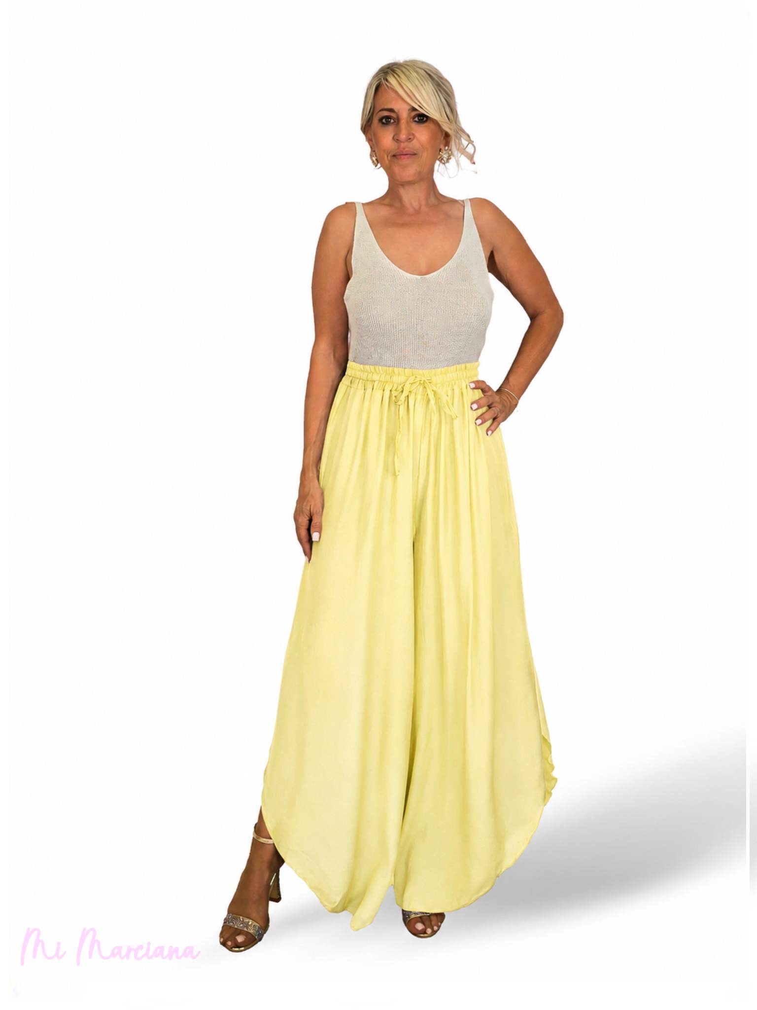 PANTALON FLUIDO ABERTURA LATERAL