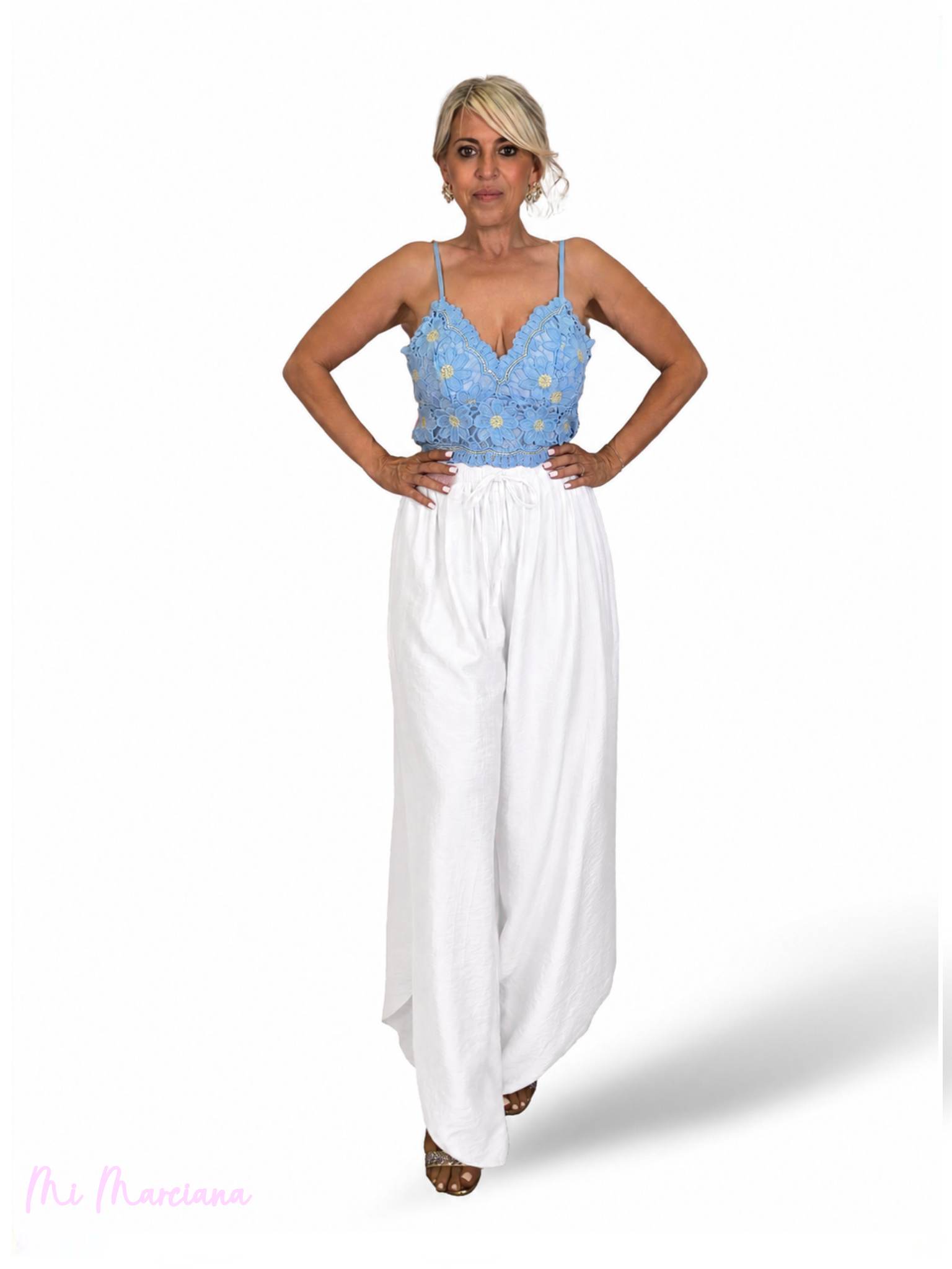 PANTALON FLUIDO ABERTURA LATERAL