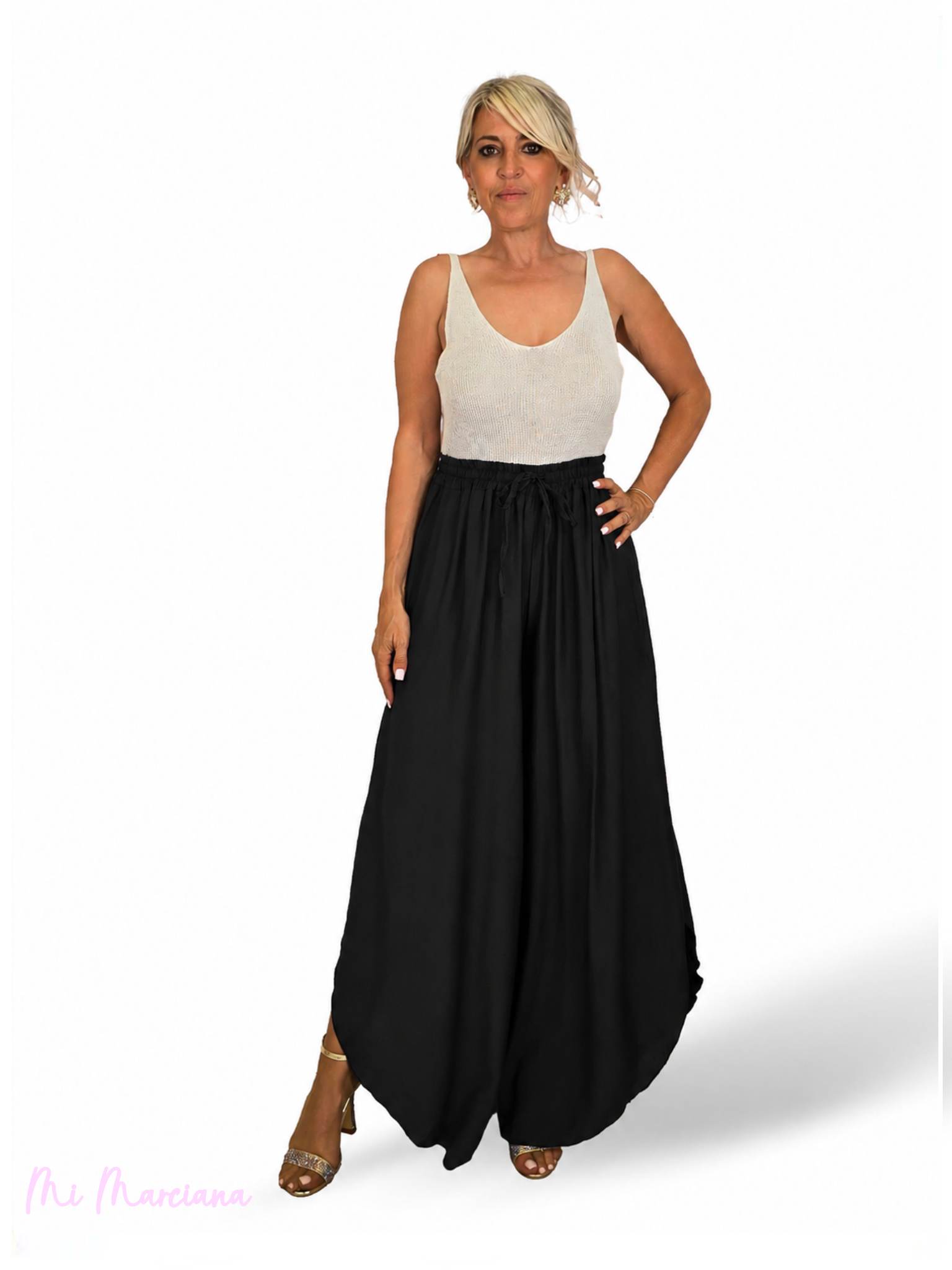 PANTALON FLUIDO ABERTURA LATERAL
