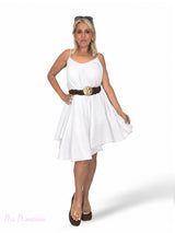 VESTIDO ASIMETRICO GASA BOAL JOT
