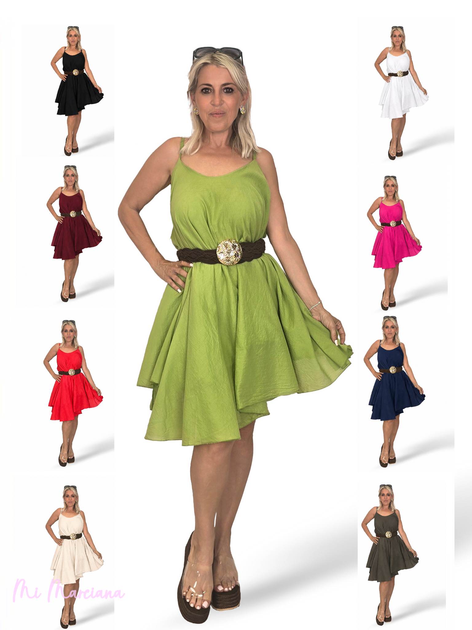 VESTIDO ASIMETRICO GASA BOAL JOT