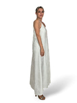 VESTIDO SATÉN BROCADO