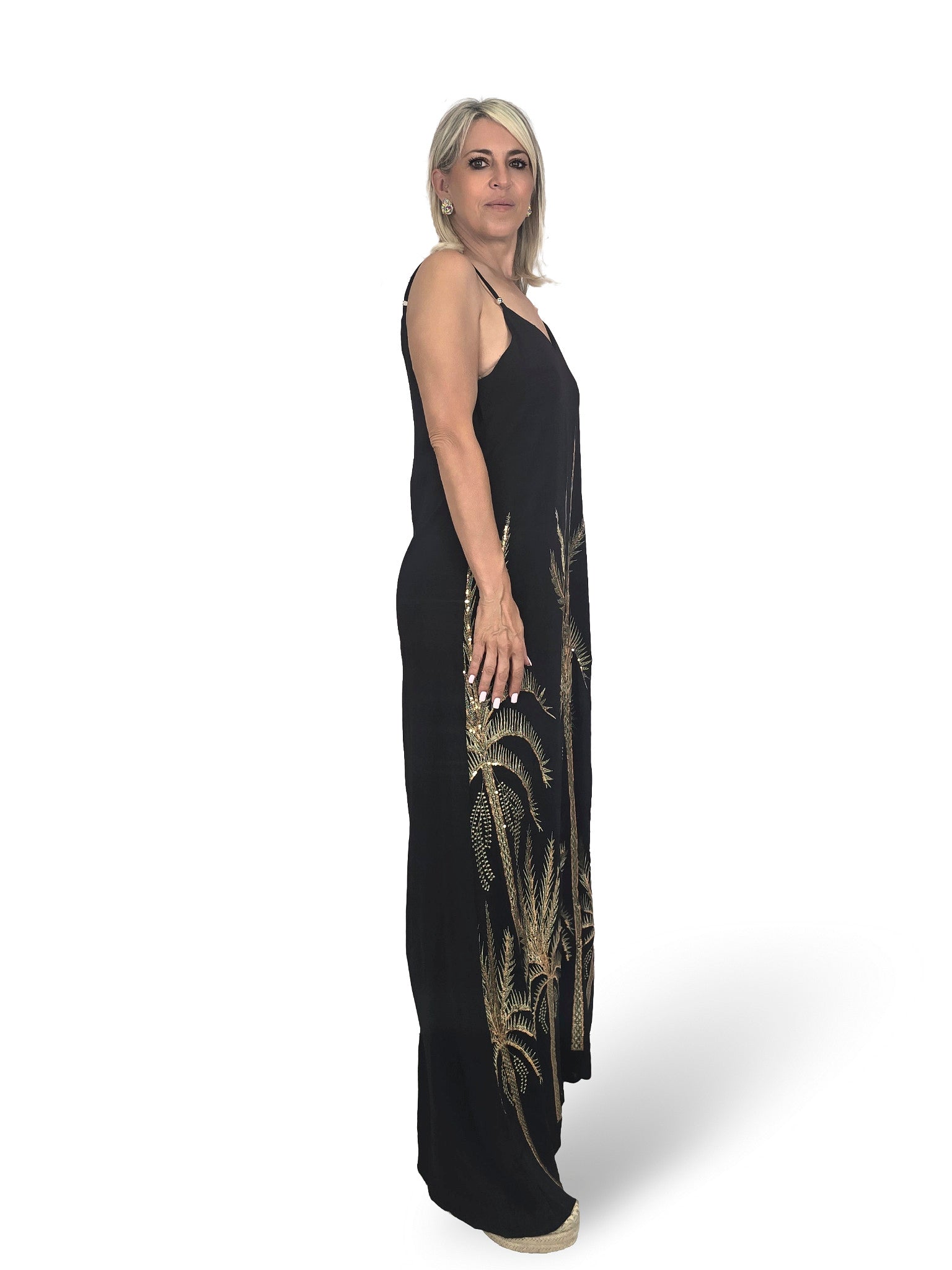 VESTIDO PALMERA LENTEJUELAS