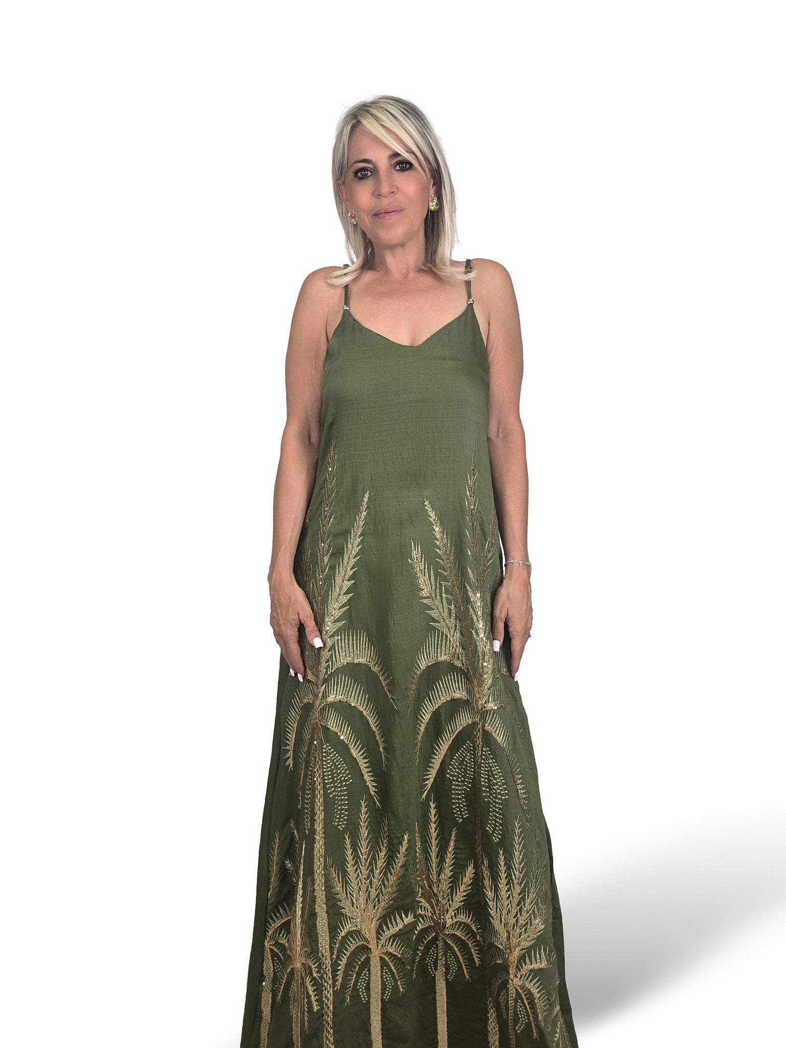 VESTIDO PALMERA LENTEJUELAS