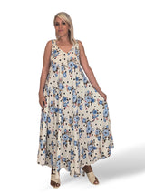 JOT Kleid mit Blumenmuster und Trägern
