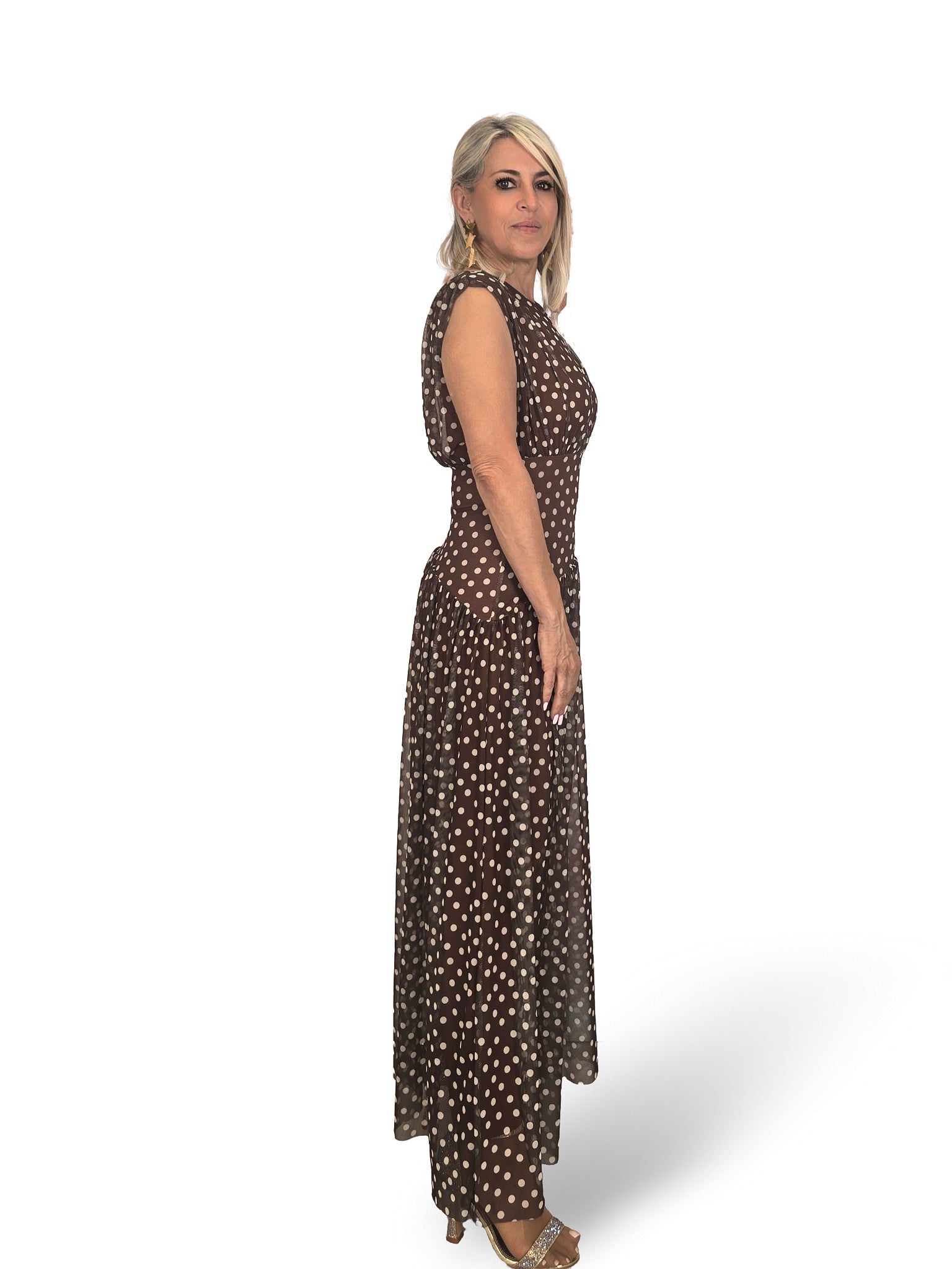 POLKA-DOT-TÜLLKLEID