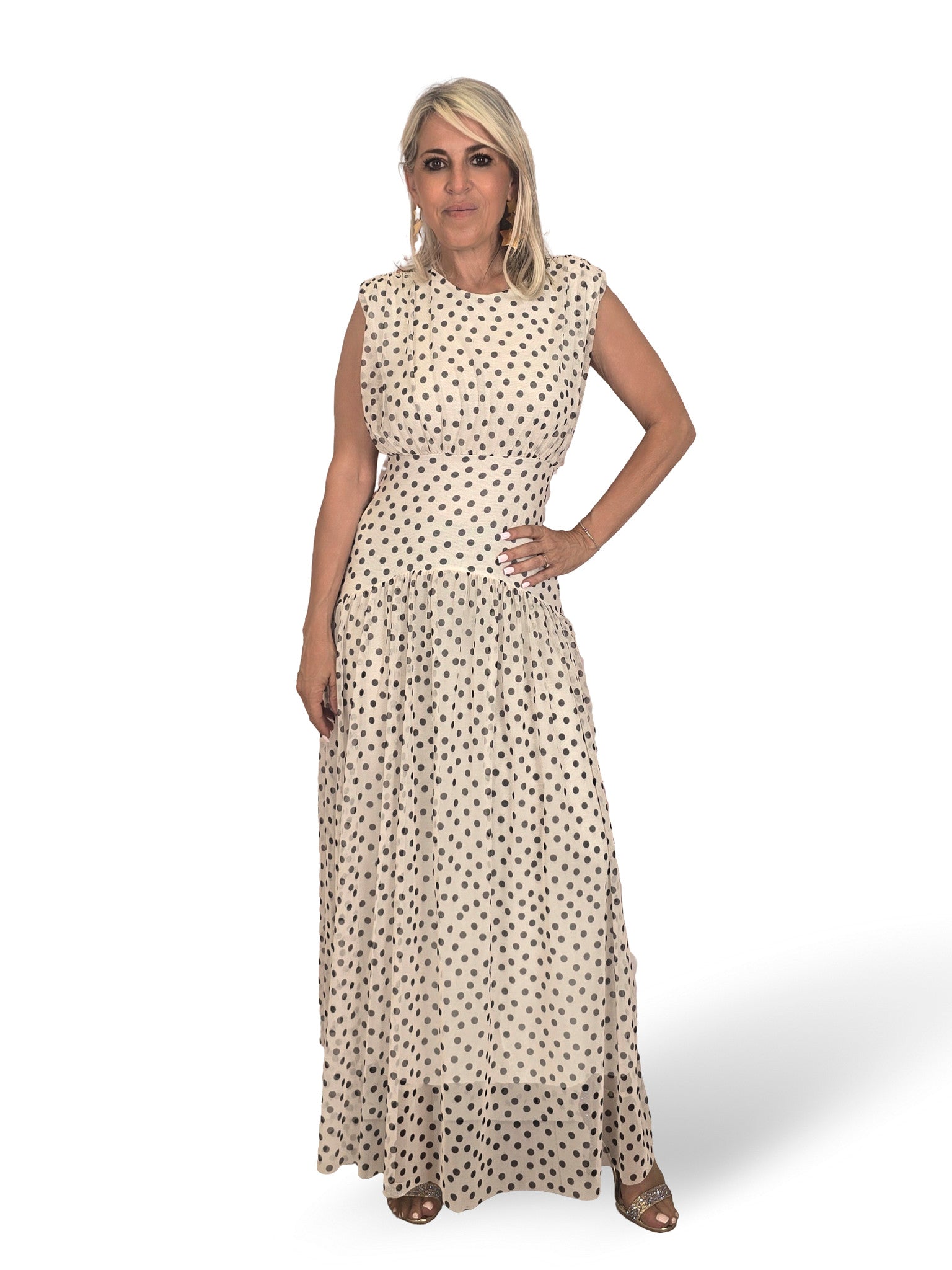 POLKA-DOT-TÜLLKLEID