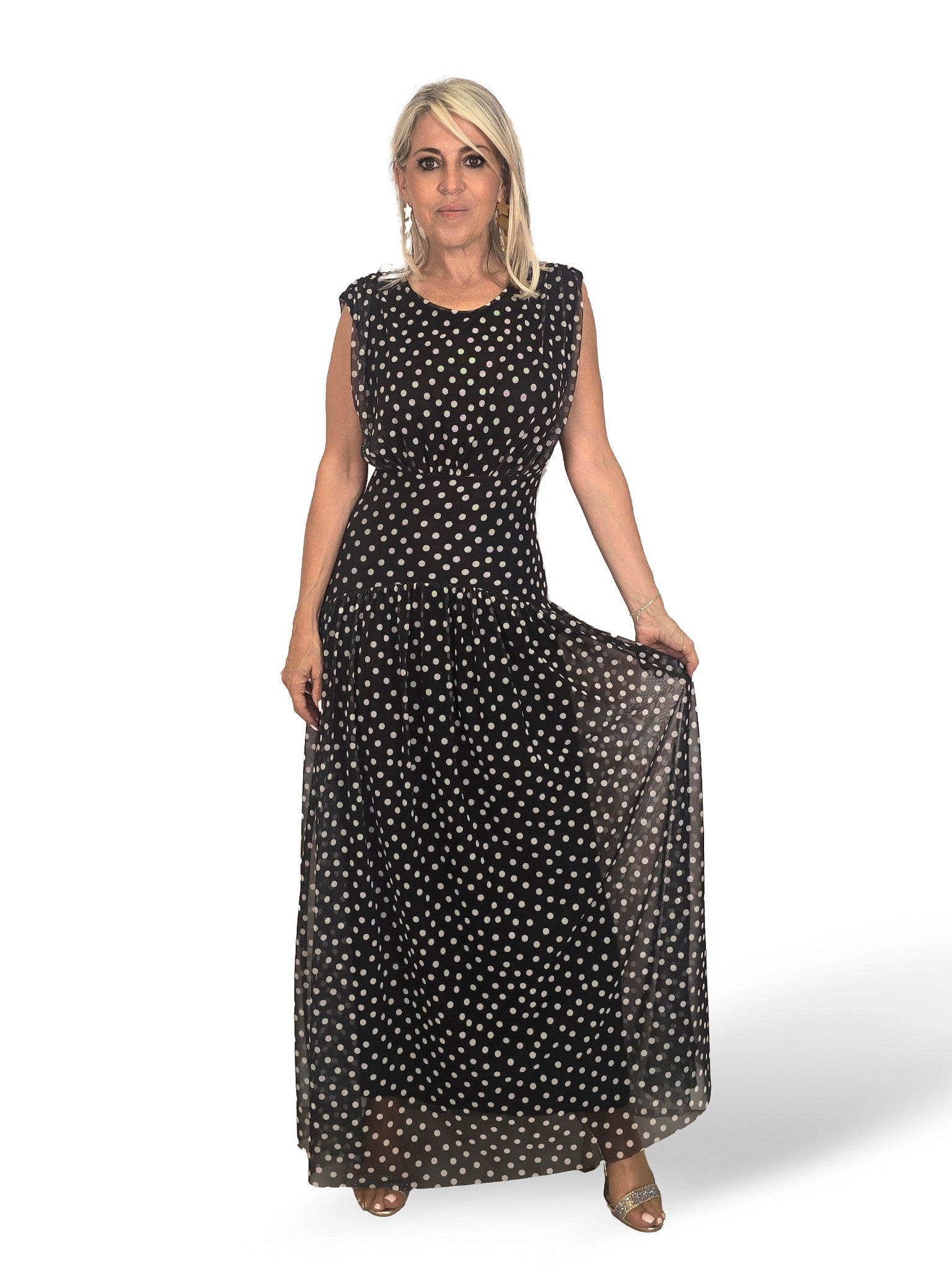 POLKA-DOT-TÜLLKLEID