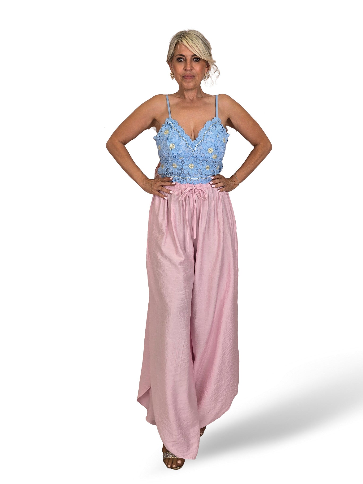 PANTALON FLUIDO ABERTURA LATERAL