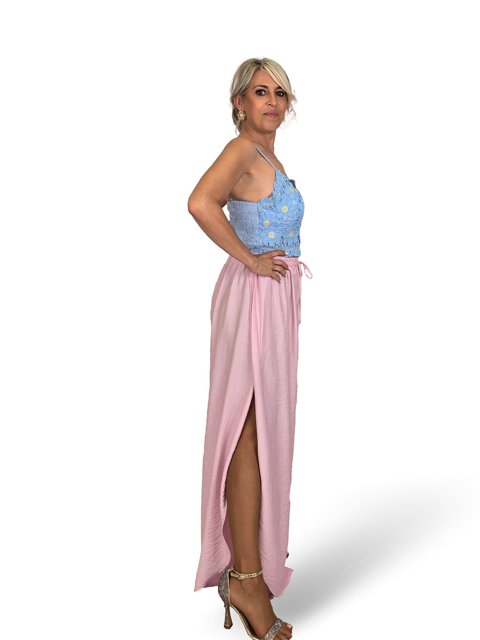 PANTALON FLUIDO ABERTURA LATERAL