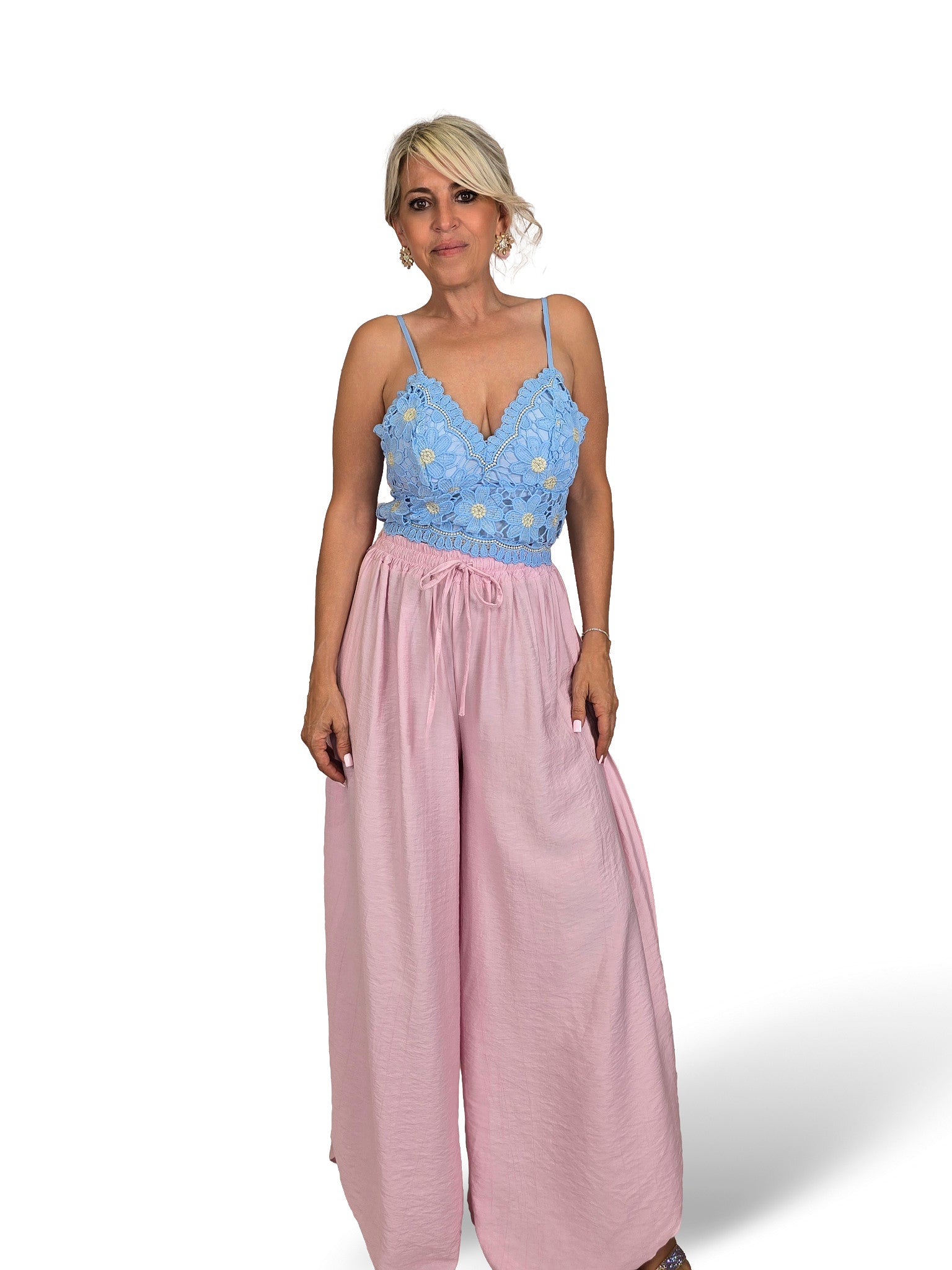 PANTALON FLUIDO ABERTURA LATERAL