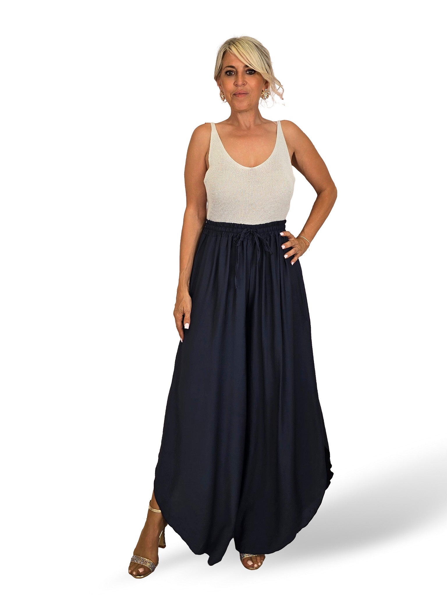 PANTALON FLUIDO ABERTURA LATERAL