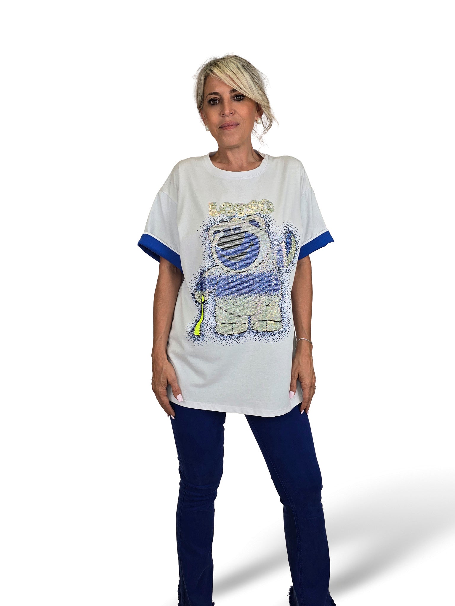JOT Paillettenbär T-Shirt