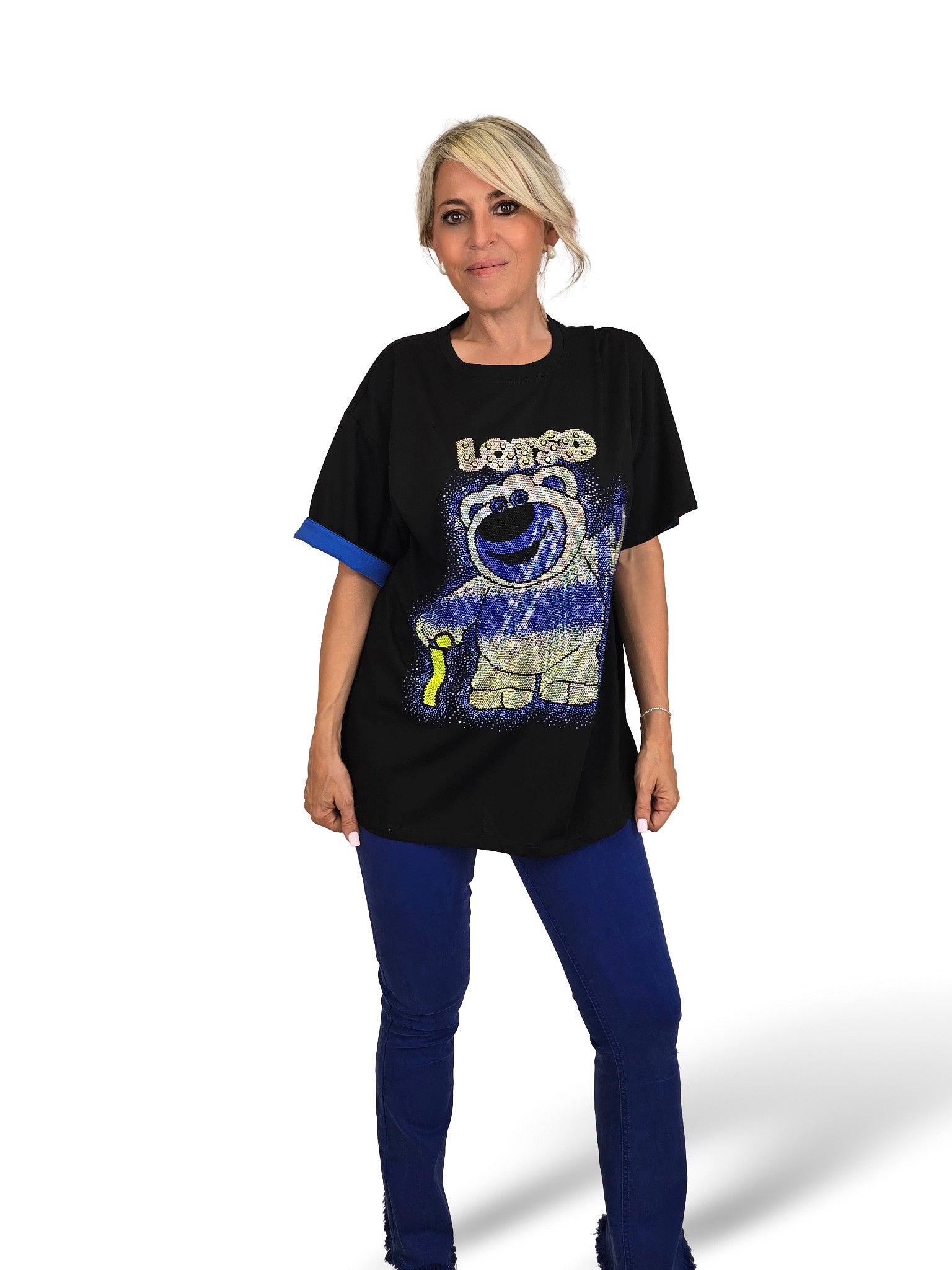 JOT Paillettenbär T-Shirt