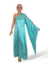 VESTIDO HADA SATEN BROCADO